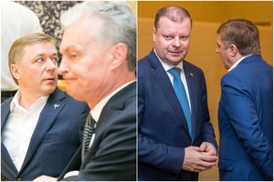 Šaltiniai: S. Skvernelio pasitikėjimą R. Karbauskiu sugriovė šio planai su G. Nausėda