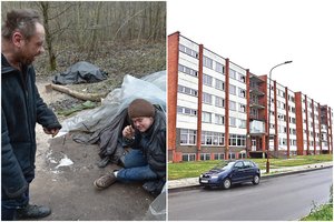 Naujas valdžios užmojis: su universiteto dėstytojais apgyvendins ir benamius