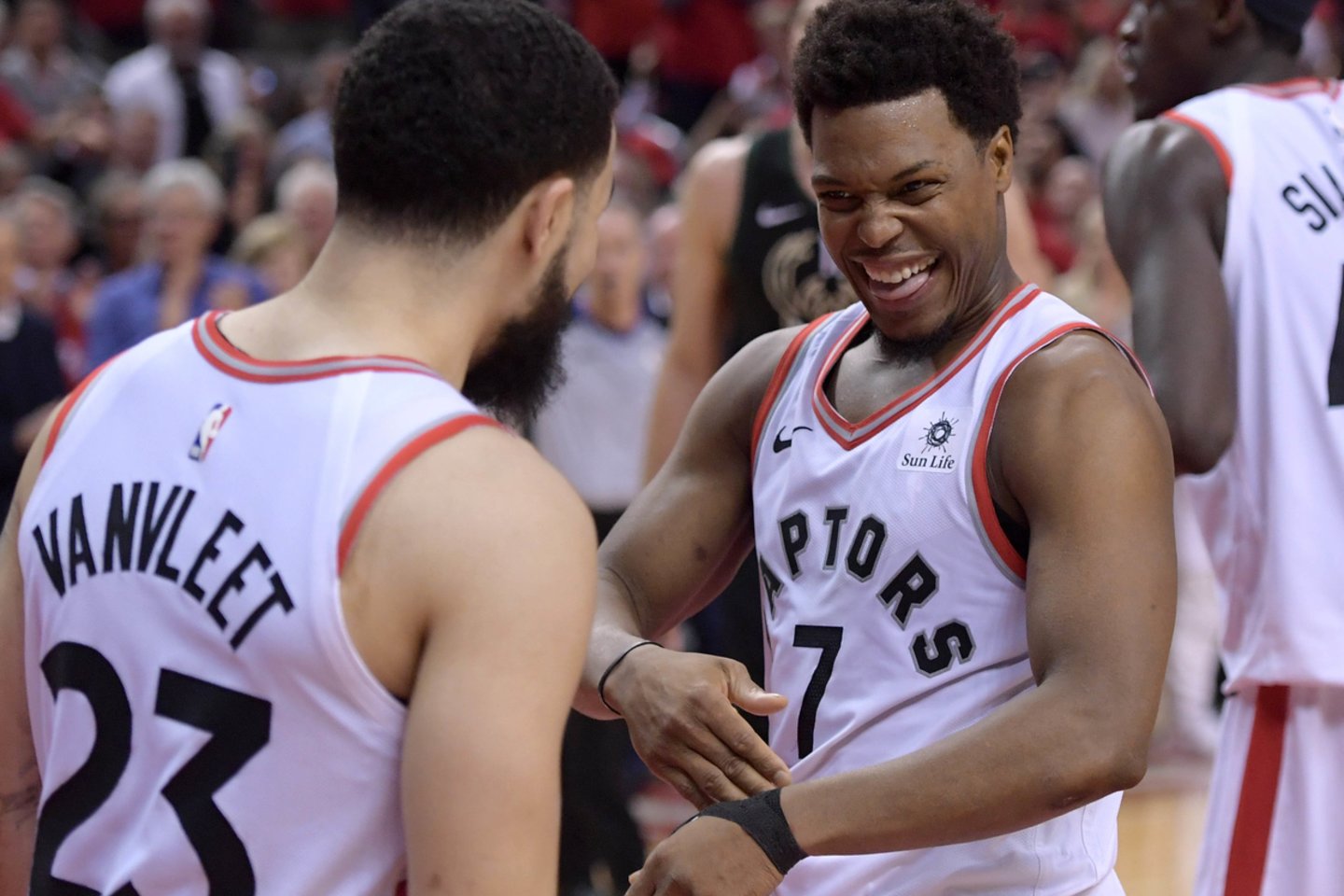 NBA finale susikaus „Raptors“ ir „Warriors“ komandos<br>AFP/Scanpix nuotr.