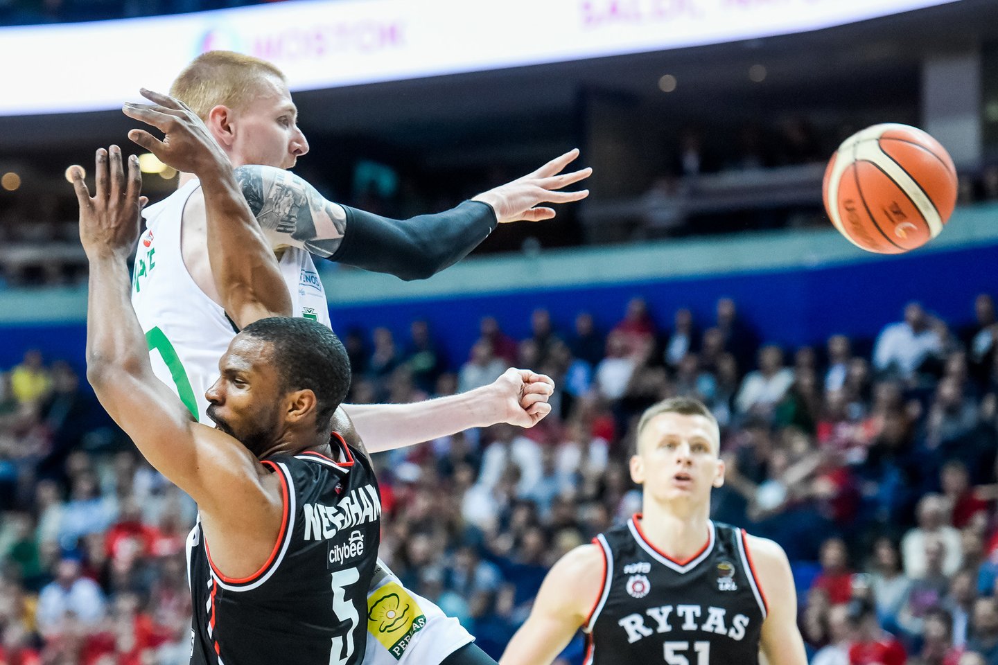 „Ryto“ ir „Žalgirio“ dvikovos akimirokos<br> D.Umbraso nuotr.