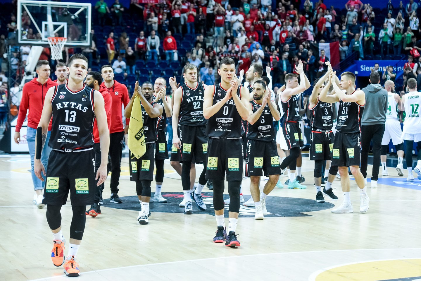 „Ryto“ ir „Žalgirio“ dvikovos akimirokos<br> D.Umbraso nuotr.