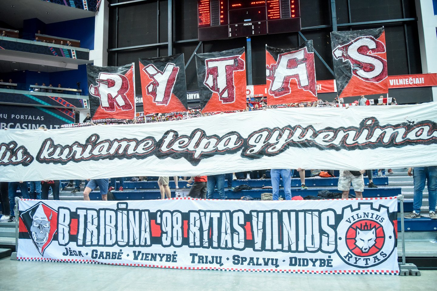 „Ryto“ ir „Žalgirio“ dvikovos akimirokos<br> D.Umbraso nuotr.