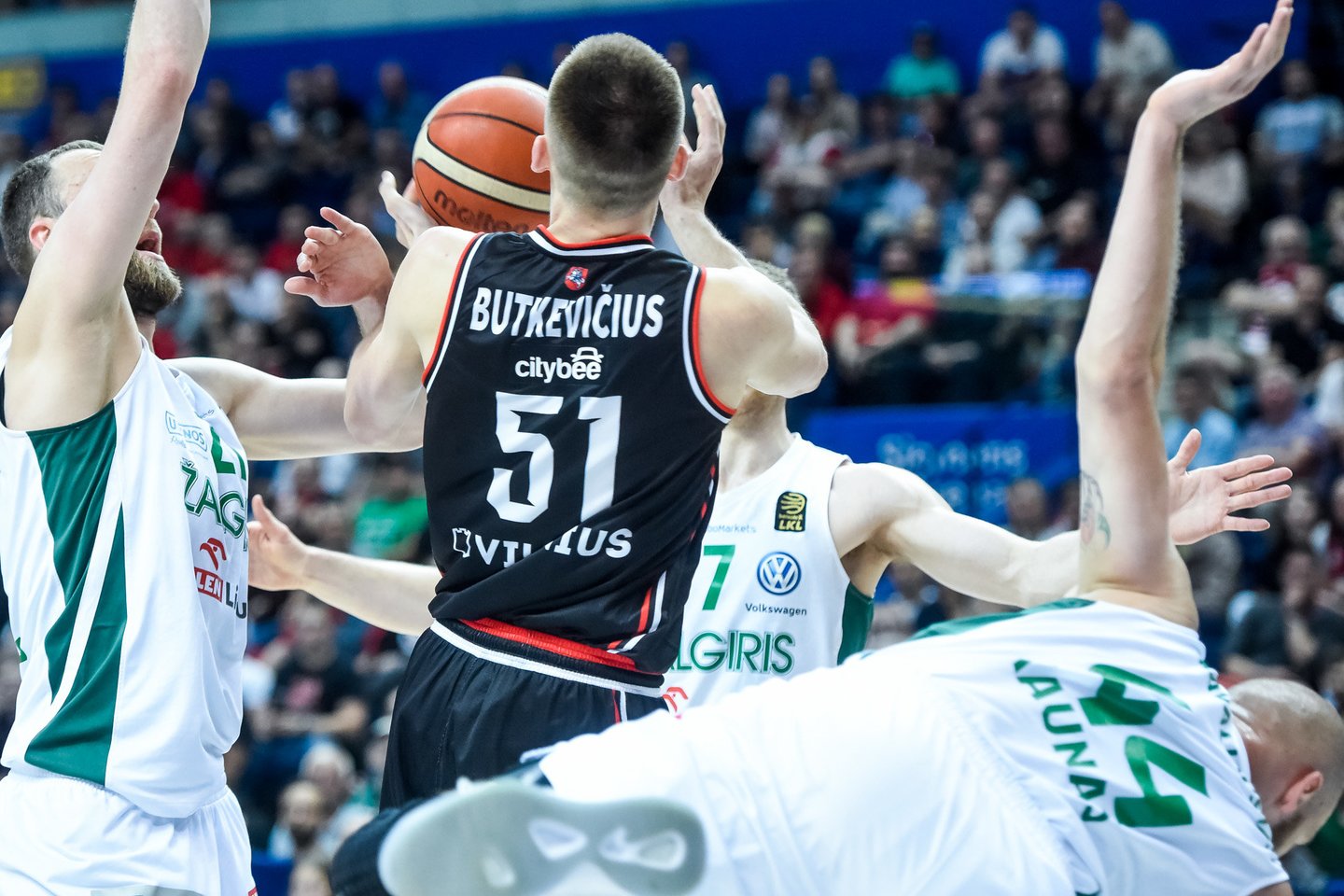 „Ryto“ ir „Žalgirio“ dvikovos akimirokos<br> D.Umbraso nuotr.