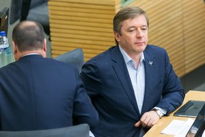 R. Karbauskis įvardijo, kokiomis sąlygomis S. Skvernelis liks premjeru