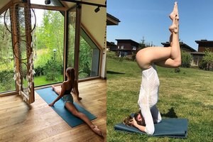 Asmenukėse – Eglės Andreikaitės ir Alesios Mačiulis pavydėtinas lankstumas
