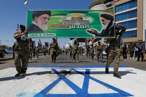 „Jeruzalės diena“ Irane ir kitur Artimuosiuose Rytuose minima protestais