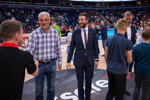 Po geriausio sezono istorijoje – apdovanojimai „Siemens“ arenoje iš J. Kazlausko rankų