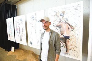 „ArtVilnius ’19“ mugėje menininkas sulaukė kaltinimų plagiatu