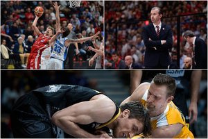 Krepšinio penktadienis: grimztanti Milano „Olimpia“ ir tirpstančios D. Dulkio viltys