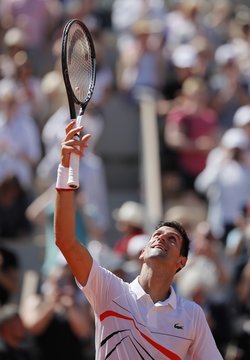  Kovos Prancūzijos atvirajame teniso čempionate.<br> AFP/Reuters/Scanpix nuotr.