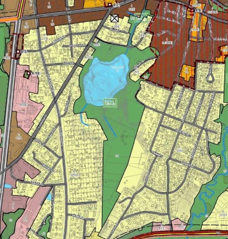 RAT įvertino Utenos Vyžuonaičio parko teritorijos detalųjį planą. <br>vizual.