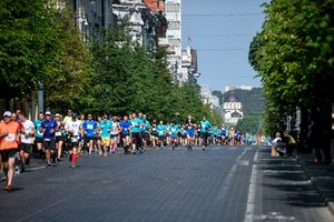 Vilniaus bėgime lietuviai dalijosi prizinėmis vietomis su kaimynais