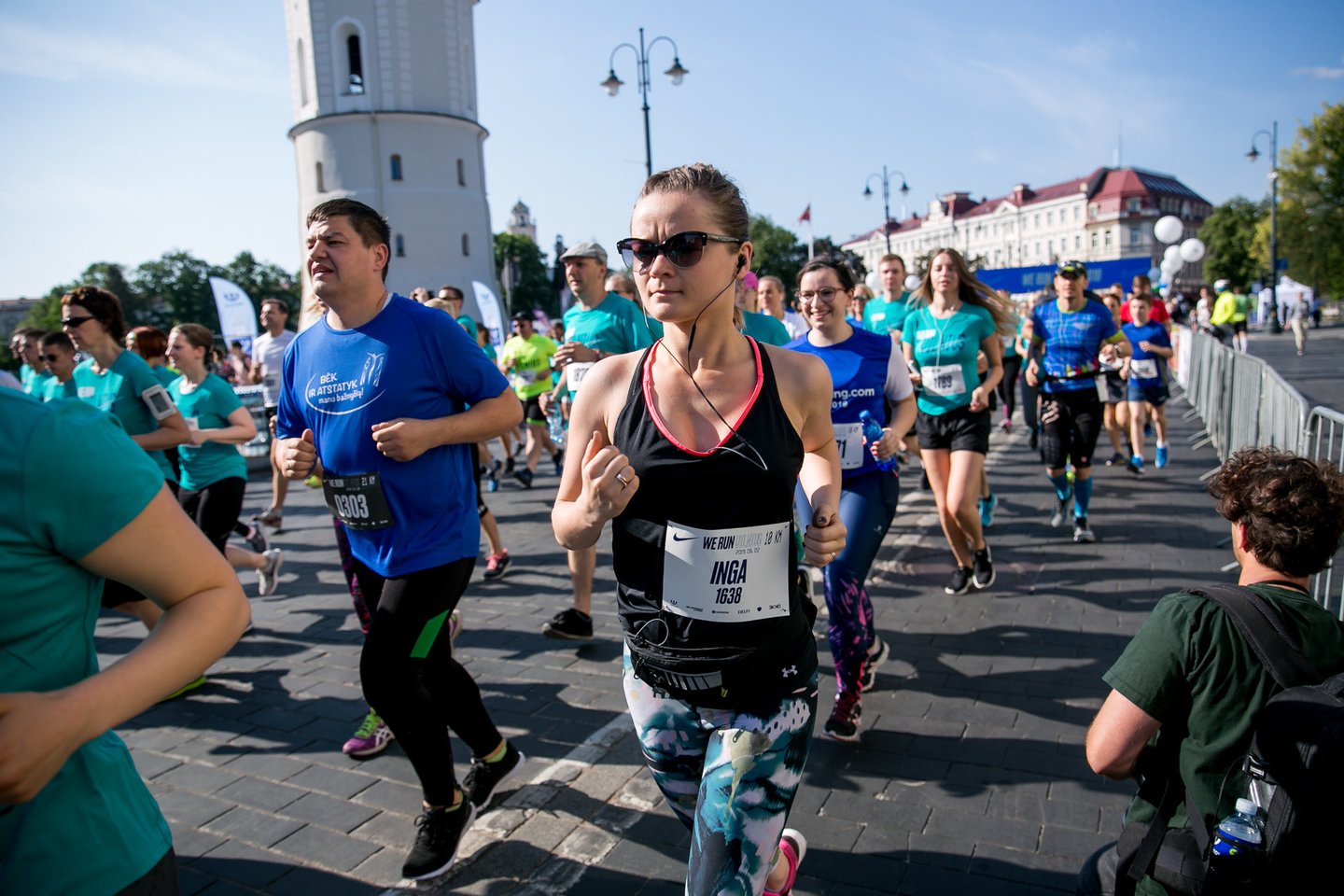 Vilniuje įvyko bėgimo šventė.<br>D.Umbraso nuotr.
