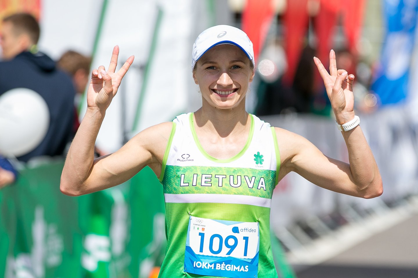 Profesionalai varžėsi 10 km nuotolyje.<br> S.Čirbos nuotr.