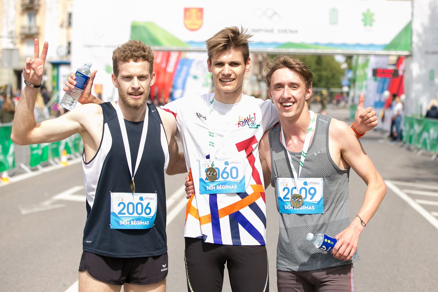 Profesionalai varžėsi 10 km nuotolyje.<br> S.Čirbos nuotr.