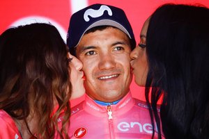 „Giro d‘Italia“ laurus nuskynė Ekvadoro dviratininkas R. Carapazas