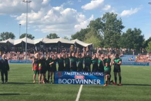 Lietuvos mažojo regbio rinktinė iš turnyro Amsterdame grįžta su trofėjumi