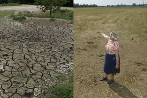 Varėnoje paskelbta ekstremali padėtis dėl kritulių kiekio, svilins 31 laipsnis karščio