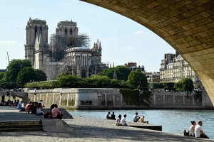 Vyriausiasis architektas: Paryžiaus Dievo Motinos katedra dar nėra visiškai išgelbėta