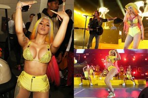 Skandalingoji Cardi B savame stiliuje: pasirodė su vos dengiančia liemenėle