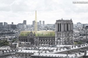 Architektai neriasi iš kailio: Paryžiaus katedrą siūlo paversti šiltnamiu