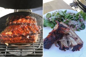 Kepsninėje kepta šoninė: rezultato teks palūkėti, bet jis bus nuostabus