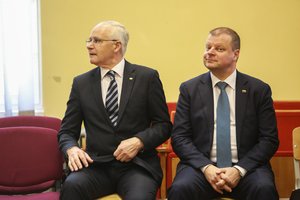 S. Skvernelis konkretesnių sprendimų švietimiečiams žada birželio pabaigoje 