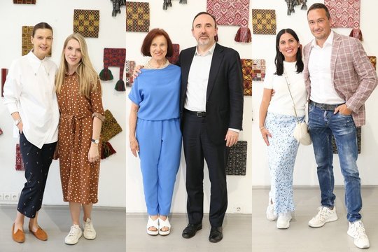 Kviestinius svečius į „Vartų“ galeriją atviliojo menininkės Indrės Šerpytytės paroda