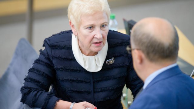 Laidoje „Lietuva tiesiogiai“ – buvusi Seimo pirmininkė Irena Degutienė