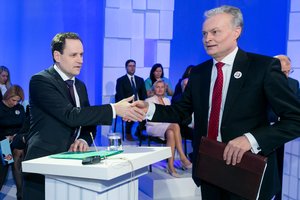 G. Nausėda su V. Tomaševskiu aptarė galimybę jungtis prie valdančiosios daugumos