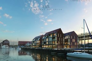 Danės krantinėje – butai ir kavinės