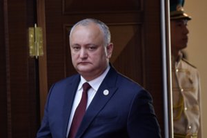 Moldovos valdančioji Demokratų partija reikalauja prezidento I. Dodono atsistatydinimo