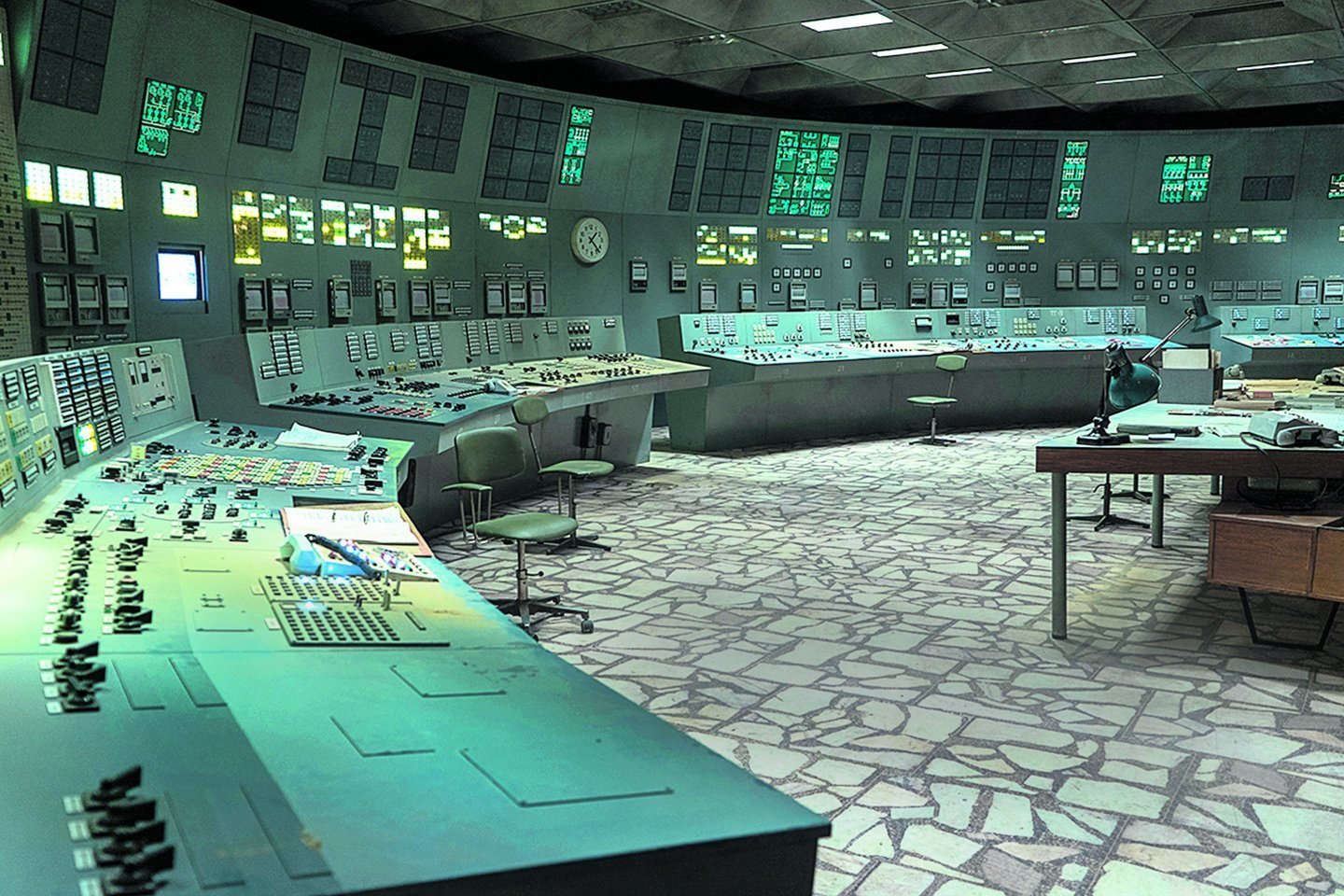  Serialas apie Černobylį filmuotas ir Ignalinos atominėje elektrinėje.<br> Kadras iš serialo.
