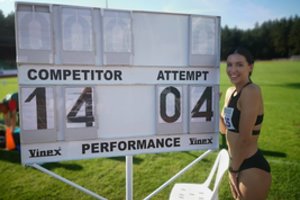 Galingas vėjas LLAF taurės varžybose trišuolininkei nesutrukdė – įveikė didmeistrišką ribą