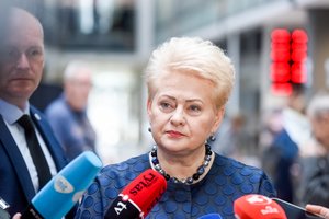 Mėlynoji knyga priderinta prie prezidentės D. Grybauskaitės drabužių spintos: kas joje nutylėta