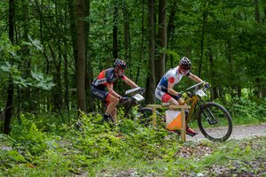 Mišriose estafetėse Lietuvos orientavimosi sporto kalnų dviračiais komanda užėmė septintąją vietą