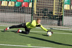„Lazio“ ir rinktinės vartininkas M. Adamonis: „Nustebau sulaukęs kvietimo į nacionalinę ekipą“