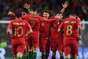 Tautų lygos pirmąjį turnyrą laimėjo laimėjo Portugalija su C. Ronaldo priešakyje