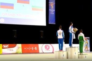 Rusijos gimnastės medalius atsiėmė sugrojus SSRS himną
