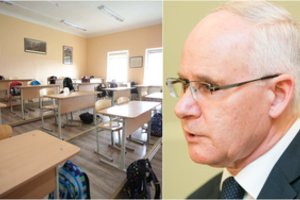 Ministras A. Monkevičius alinantį karštį mokyklose vadina ekstremalia situacija: pasakė, ką reikėtų daryti