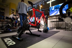 Visiems norintiems – nemokama galimybė išmėginti dviračių simuliatorius