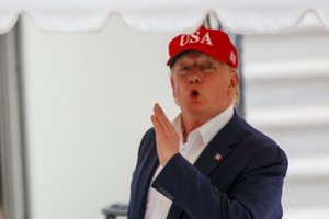 D. Trumpas gavo naują „gražų“ laišką nuo Šiaurės Korėjos lyderio Kim Jong Uno