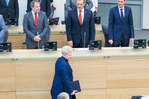 Paskutiniame D. Grybauskaitės pranešime sau – liaupsės, o kitiems – pyla