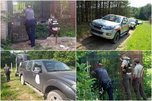 Su meška užsibarikadavęs N. Zobovas narve žada likti per naktį