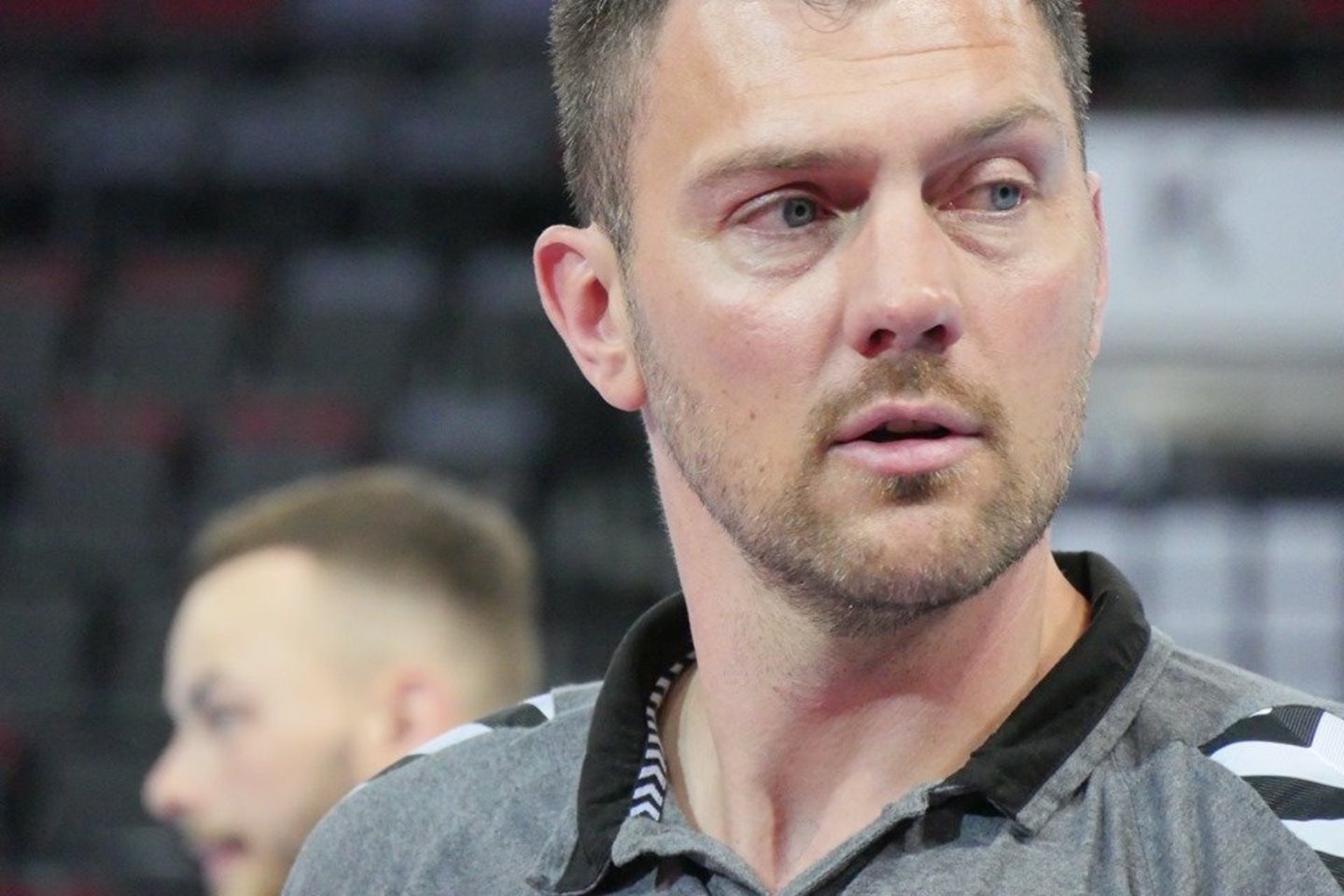 Lietuvos rankinio rinktinė ruošiasi kovai prieš prancūzus.<br> LRF nuotr.