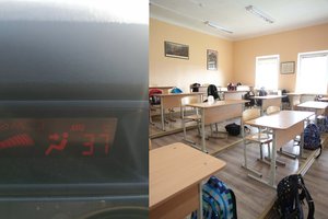 Lietuvos mokyklos dėl karščių stabdo arba trumpina pamokas