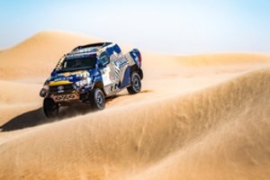 Dakaro dulkių ragavęs lenkas Aronas Domžala lietuviškų žvyrkelių nebijo