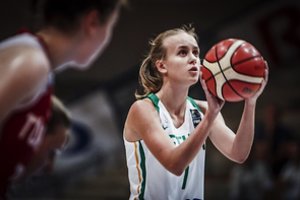 Vilniaus „Kibirkšties“ komandą papildė perspektyvi jaunimo rinktinės žaidėja