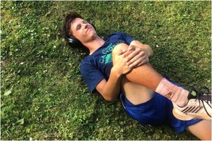 Tenisininkas M. Vasiliauskas pergalę išplėšė po puspenktos valandos kovos