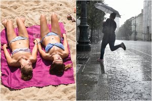 Nepakeliamą kaitrą keis galingos liūtys: įvardijo, kam klius, o kam – ne